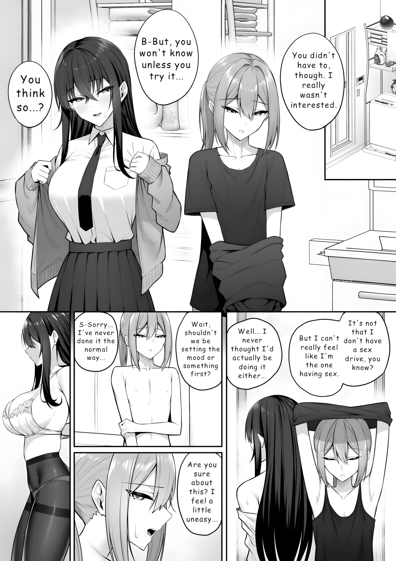 Hentai Manga Comic-The Gyaru and I Swapped Genders The Female Me and The New Boy-Read-33